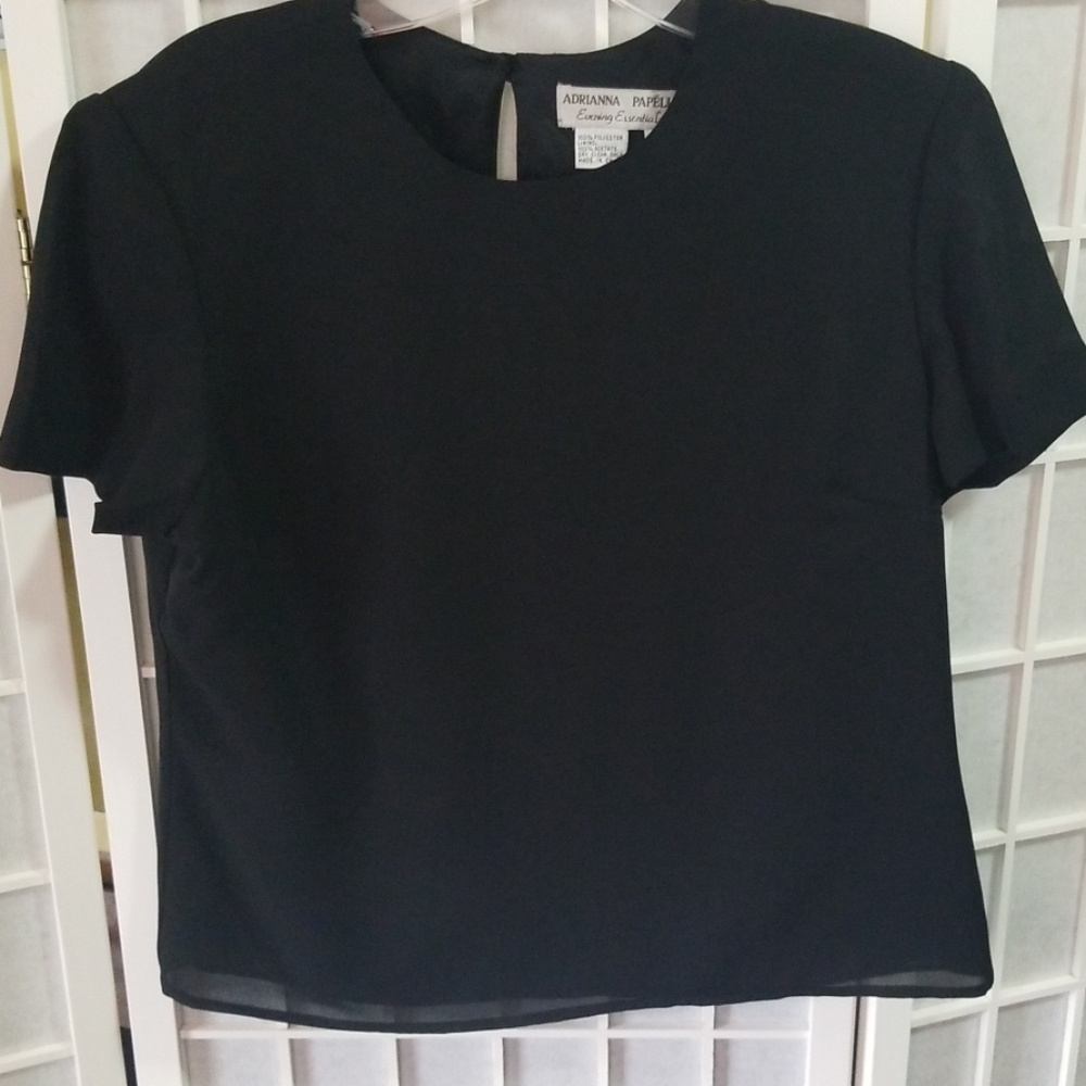 Adrianna Papell Black Top
